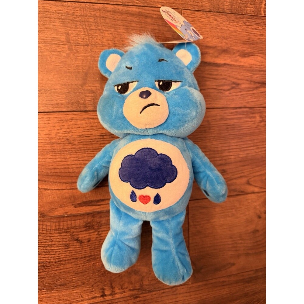 Care Bears BLUE GRUMPY BEAR Plush Toy 2020 NWT 12” P11
